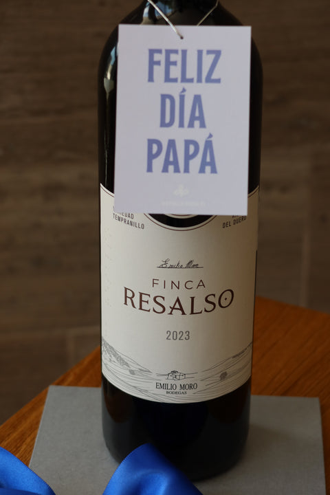 Bombonera con vino