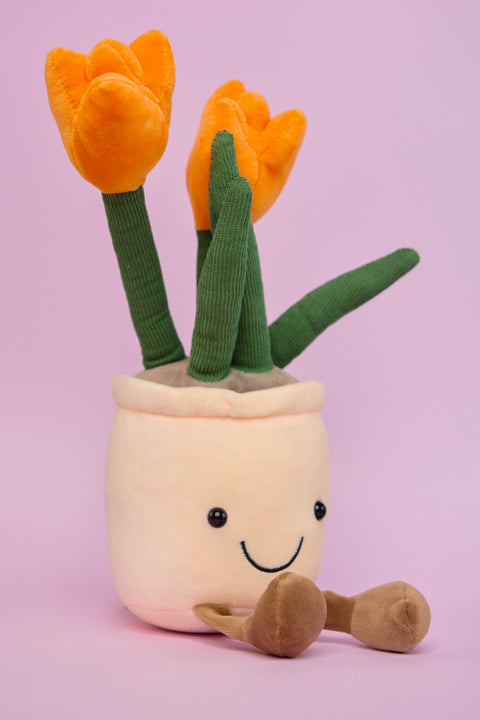 Tulipan Naranja Peluche