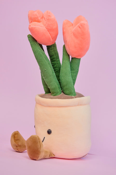 Tulipan Rosa Peluche